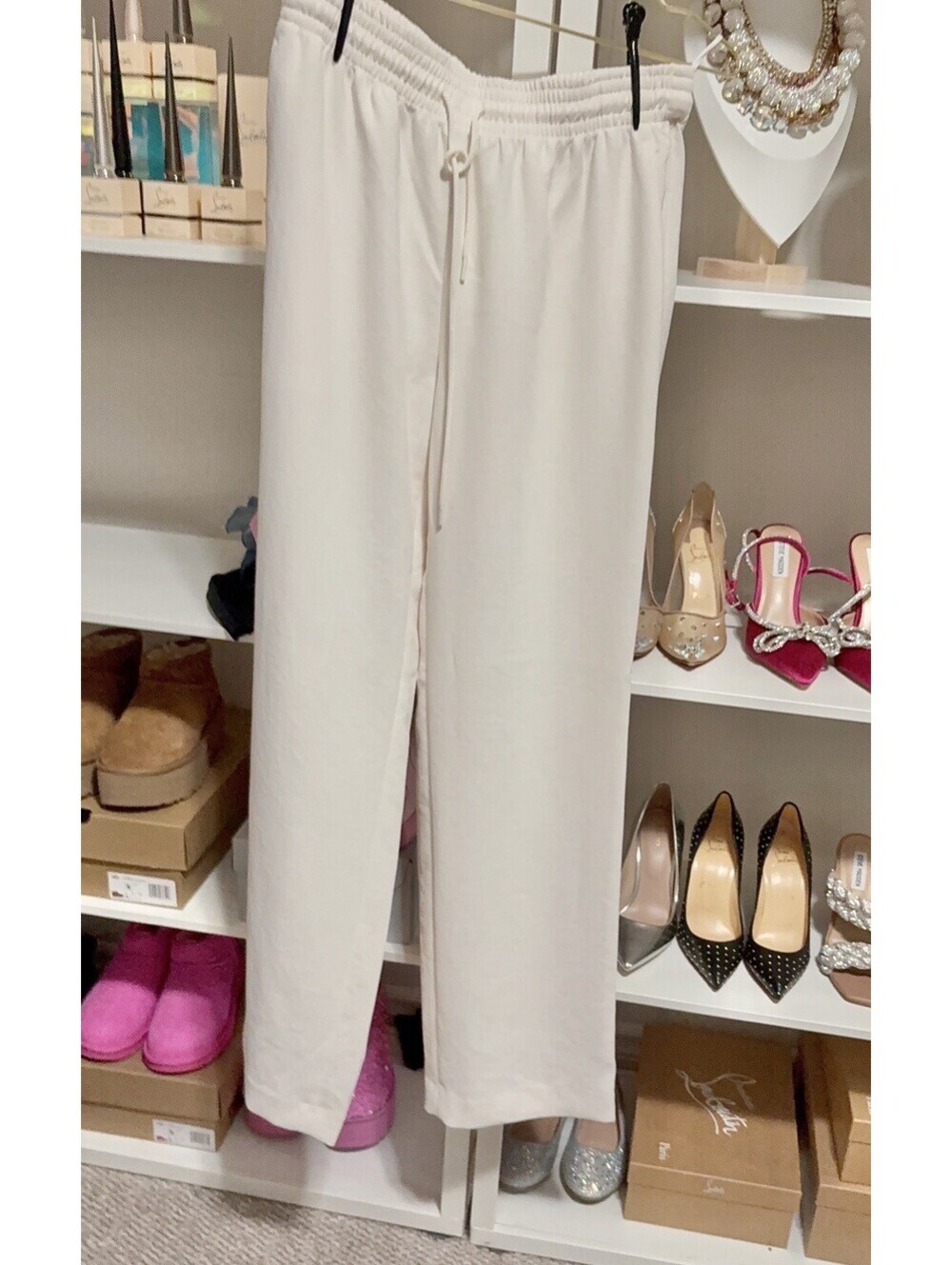 $148 NWT 2026 Aritzia Thesis Pant Light Birch Size Small S